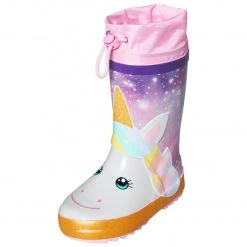 Playshoes Kid's Gummistiefel Einhorn - Wellington Boots