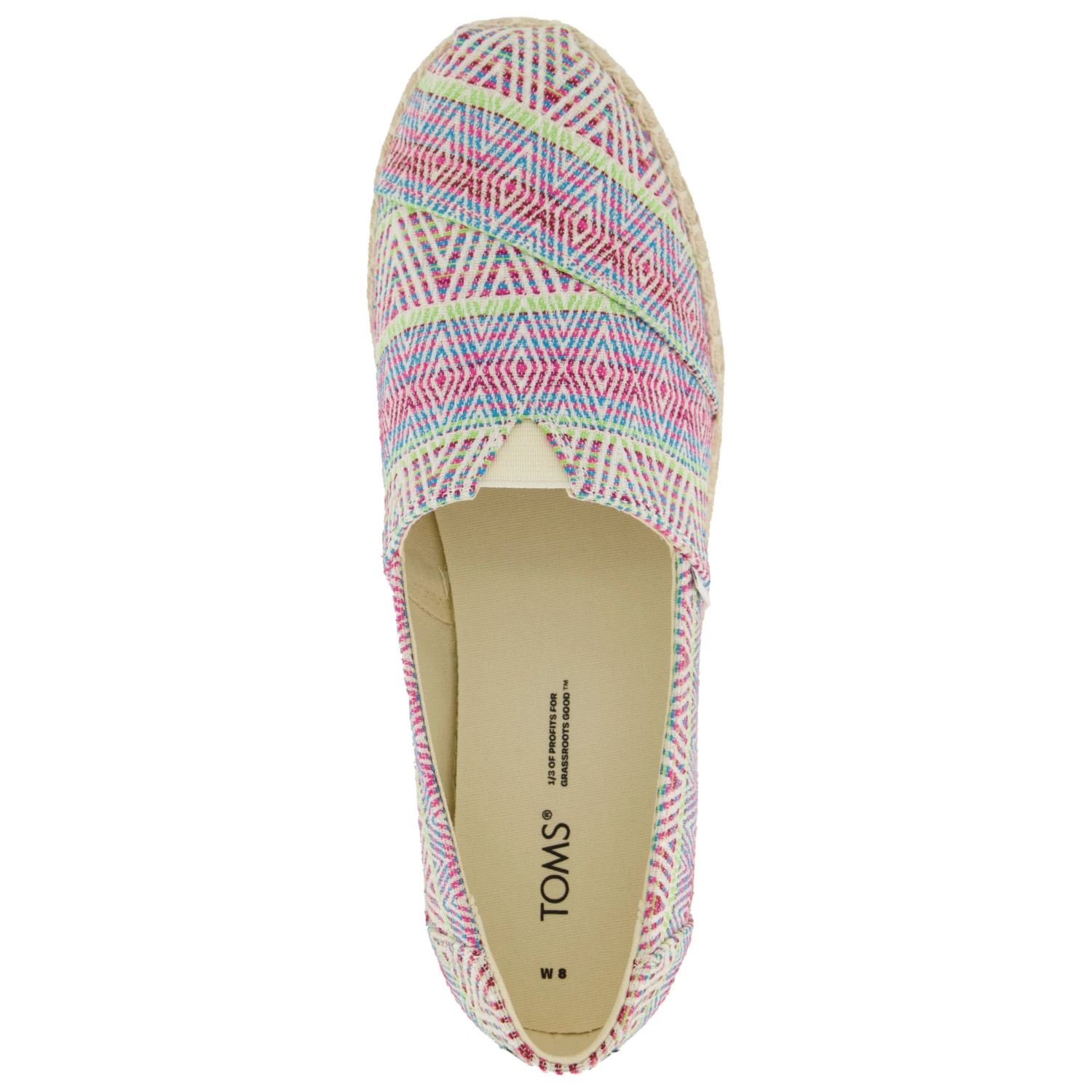 Toms Women's Alpargata Platform Rope - Sneakers - Bilde 8